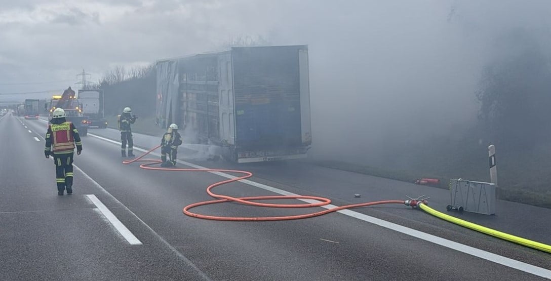 LKW BRand Limburg