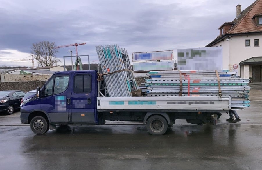 LKW überladen