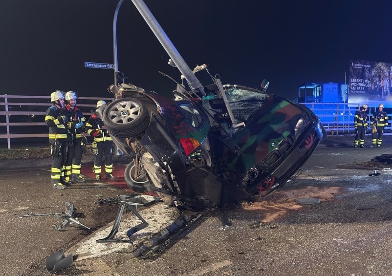 München Schwerer Verkehrsunfall