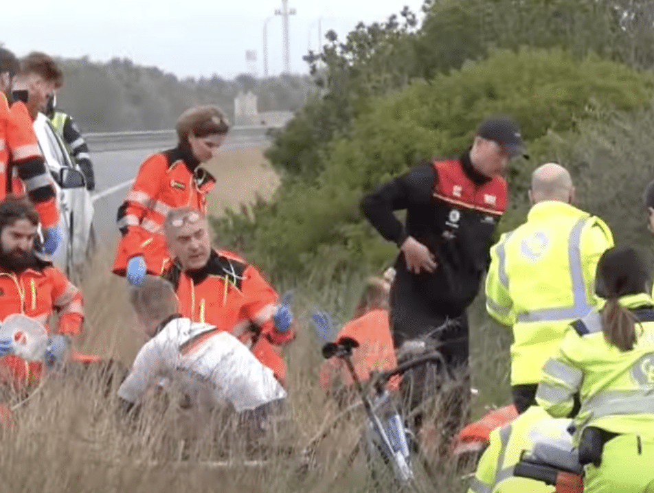 Unfall Mallorca Fahrrad