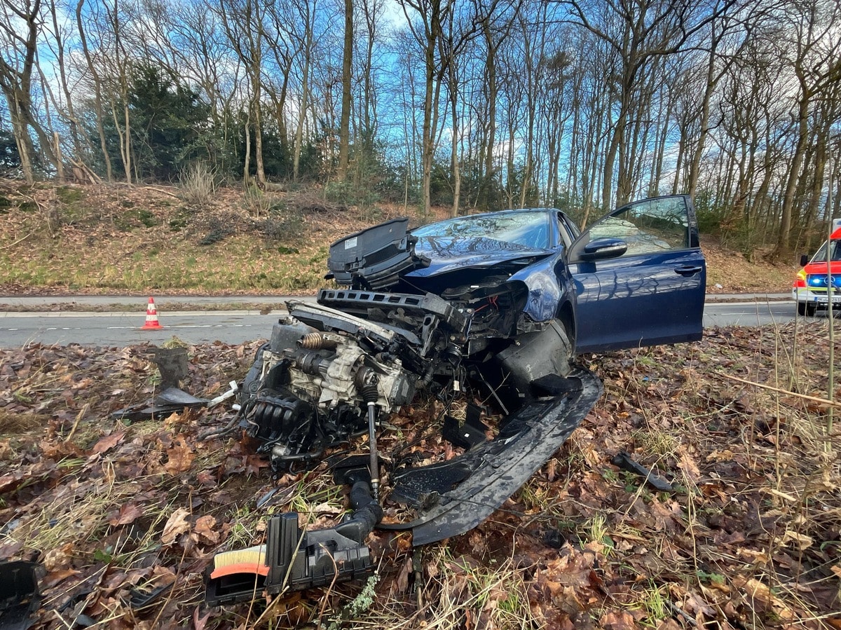 Unfall auf der B256