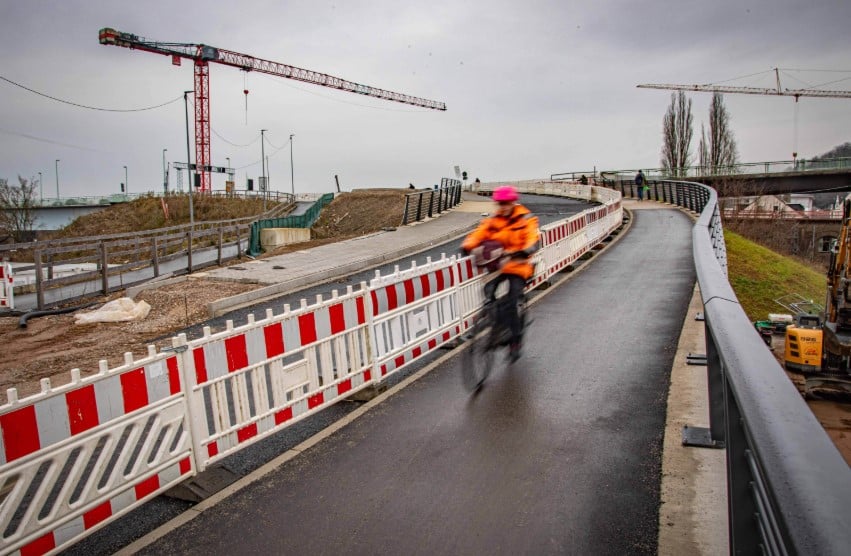 Vandalismus Pfaffendorfer Brücke