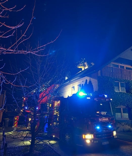 Feuer Kaminbrand