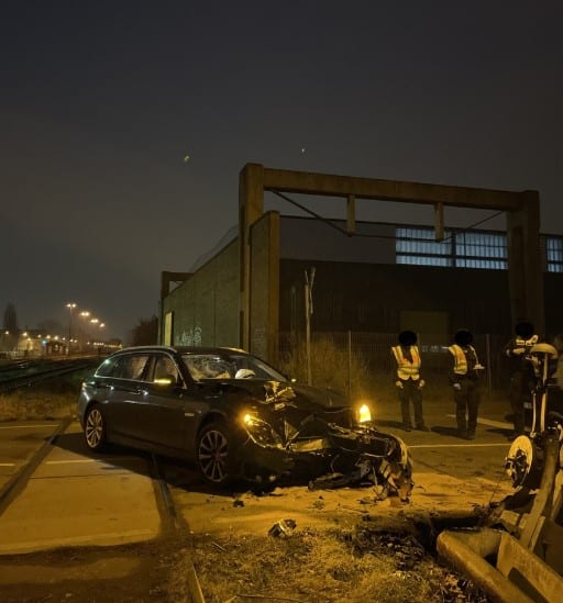 Kollision mit Schranke