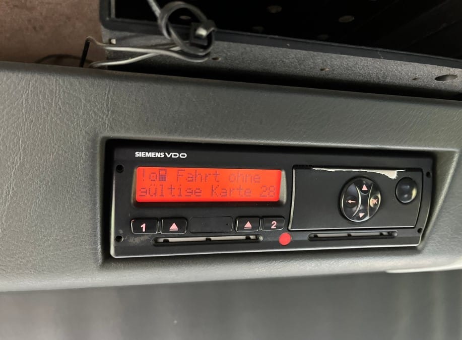 Thรผringen ungรผltige Fahrerkarte