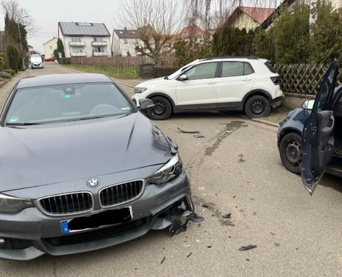 Unfall Gas und Bremse verwechselt