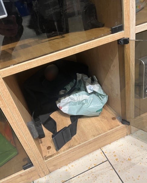 Schließfach Drogenversteck