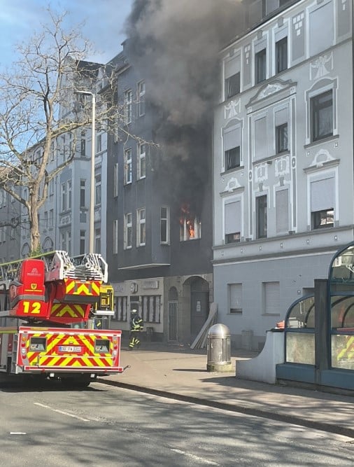 Wohnungsbrand Dortmunder Nordstadt