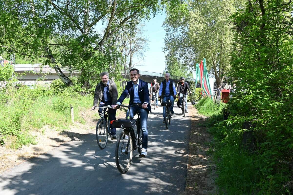 Radweg Eröffnung Leinpfad Stolzenfels
