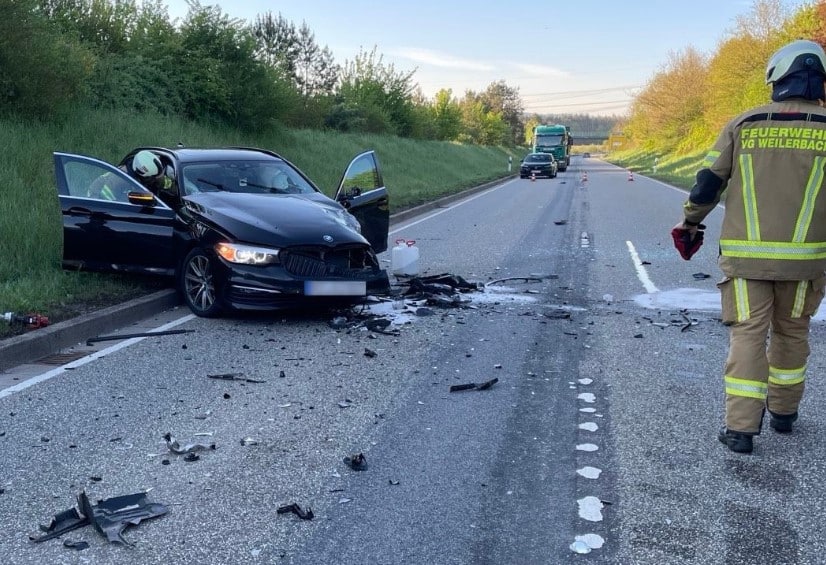 Mackenbach schwerer Verkehrsunfall