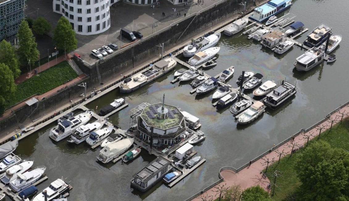 Zollhafen Gewรคsserverunreinigung