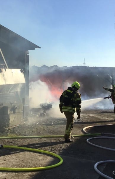 Bauernhof Brand