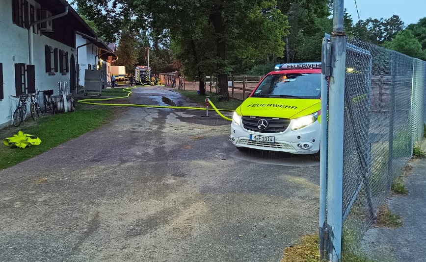Feuerwehr München Brand Polizei