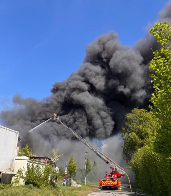 Großbrand Zirkusausstatter