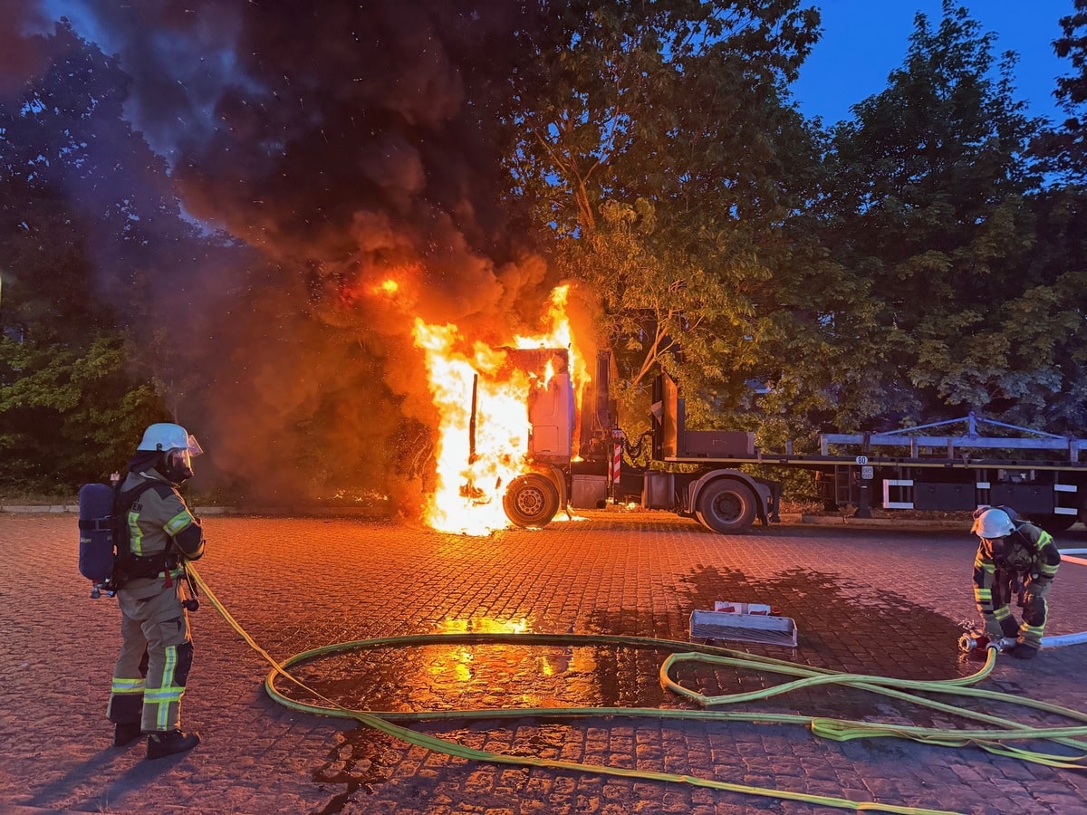 PKW Brand Bismarckstrasse