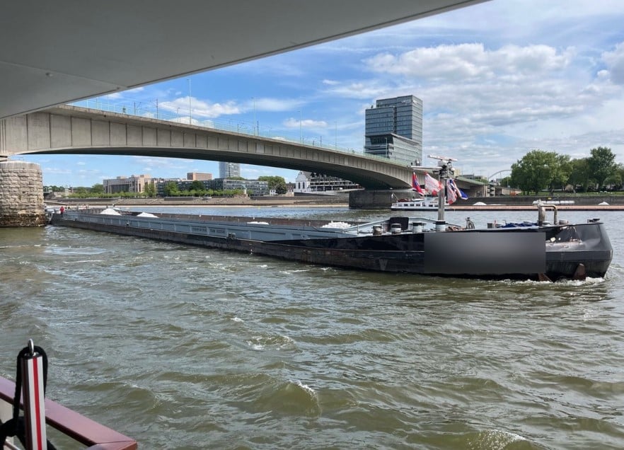 Rhein Schiffsunfall