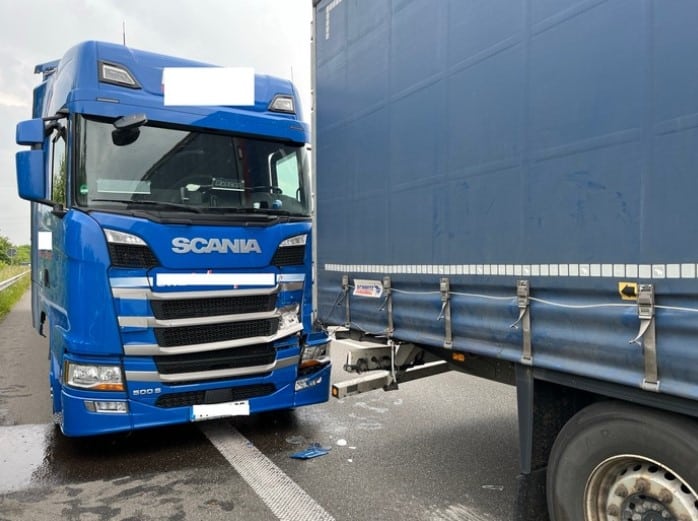 Unfall LKW RLP Landau