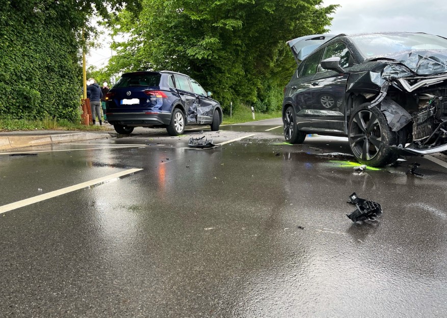 Zusammenstoß Unfall NRW