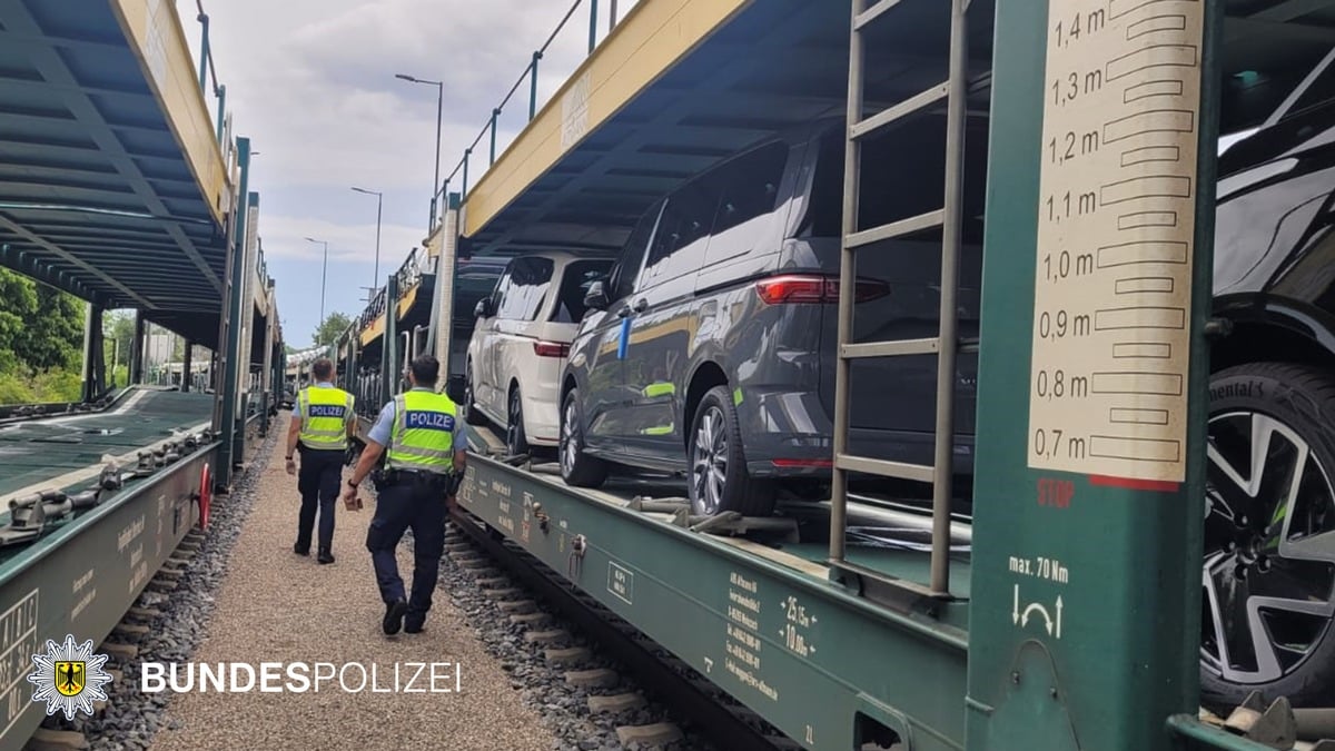 Diebstahl Autozug Bundespolizei