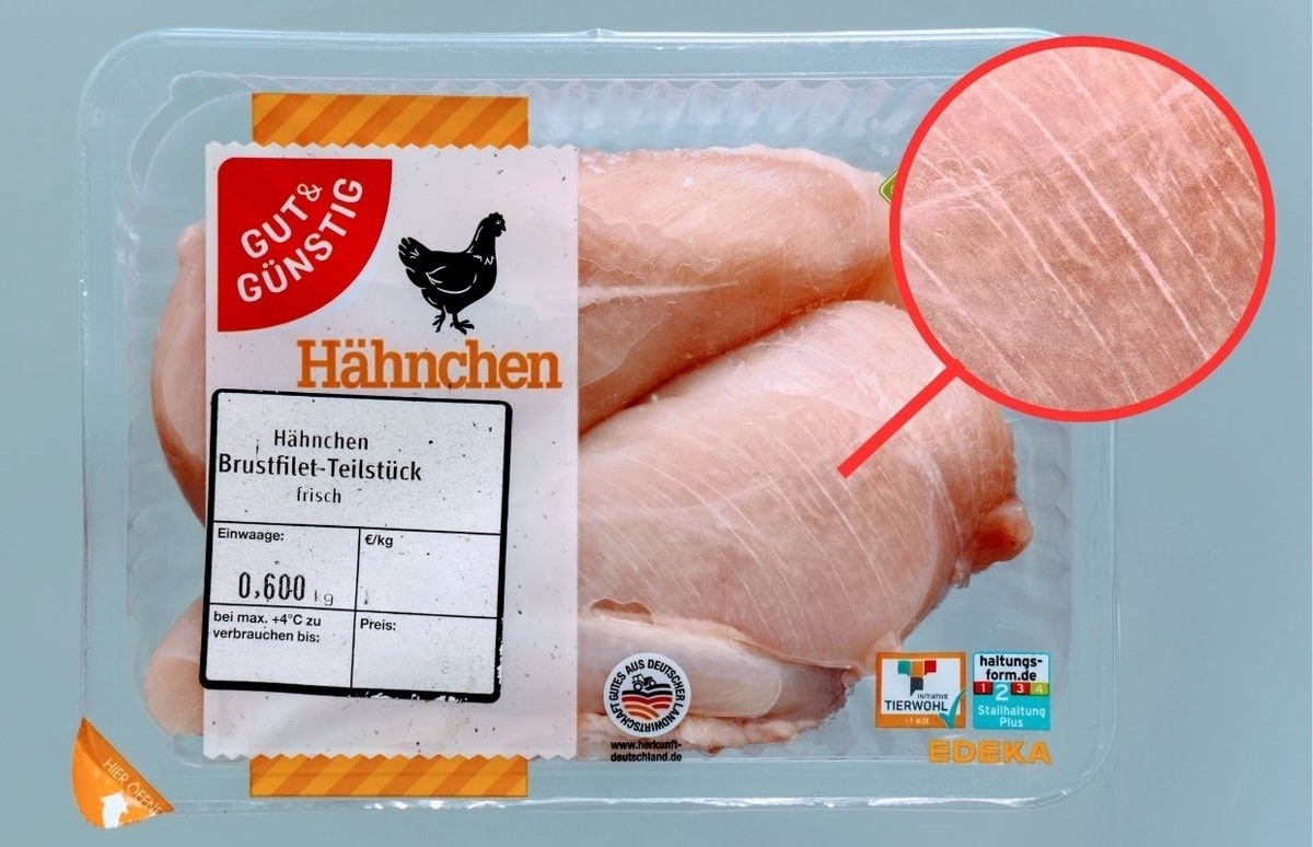 Fleisch von kranken Tieren bei Edeka