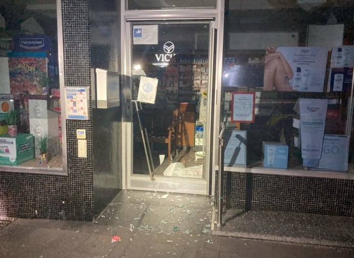 Neuss Einbruch Apotheke