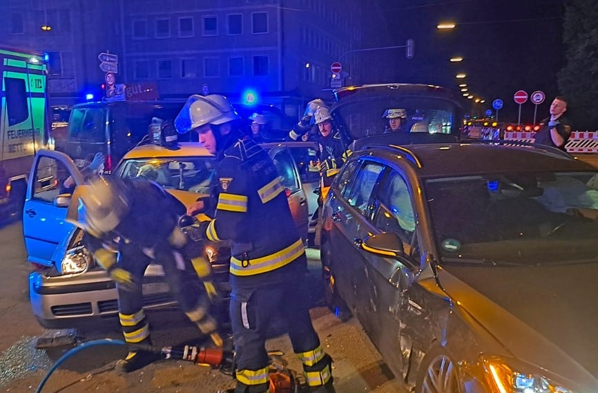 München Unfall Rettung