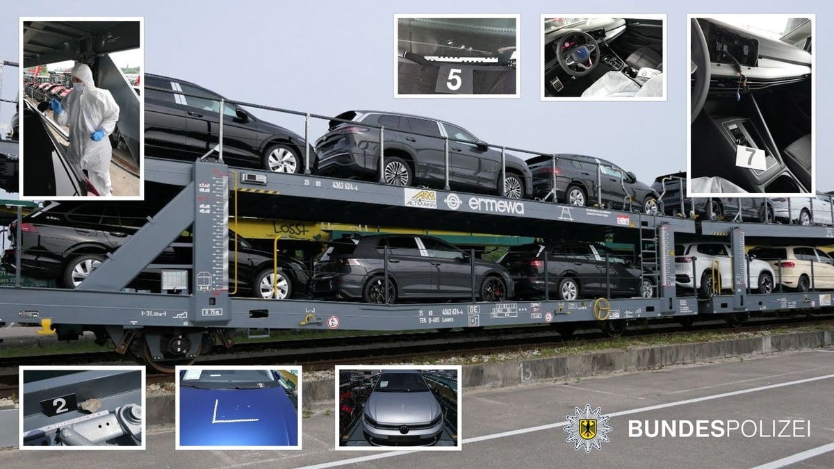 Zeugenaufruf 70.000 EUR Schaden an abgestelltem Autozug