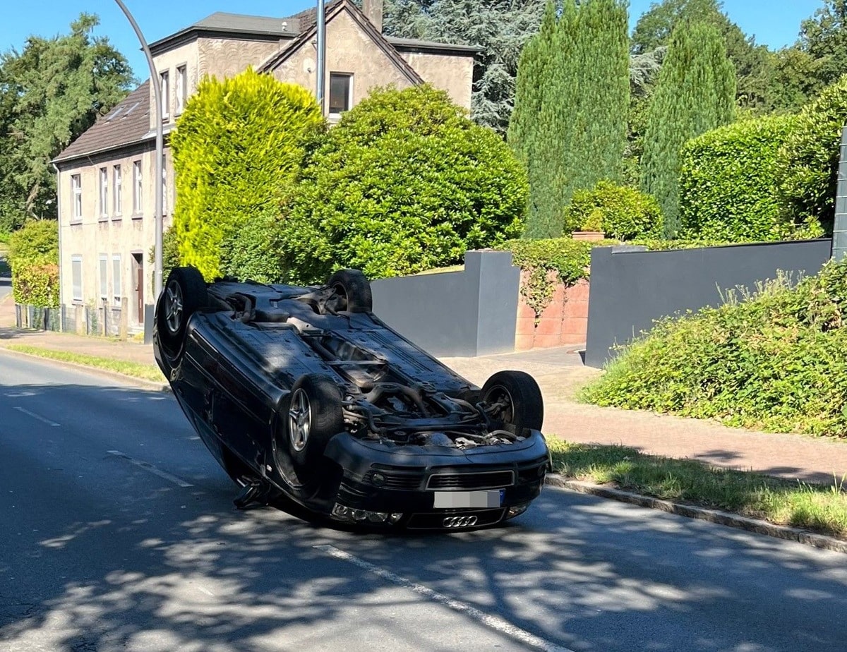 Alleinunfall in Eppendorf