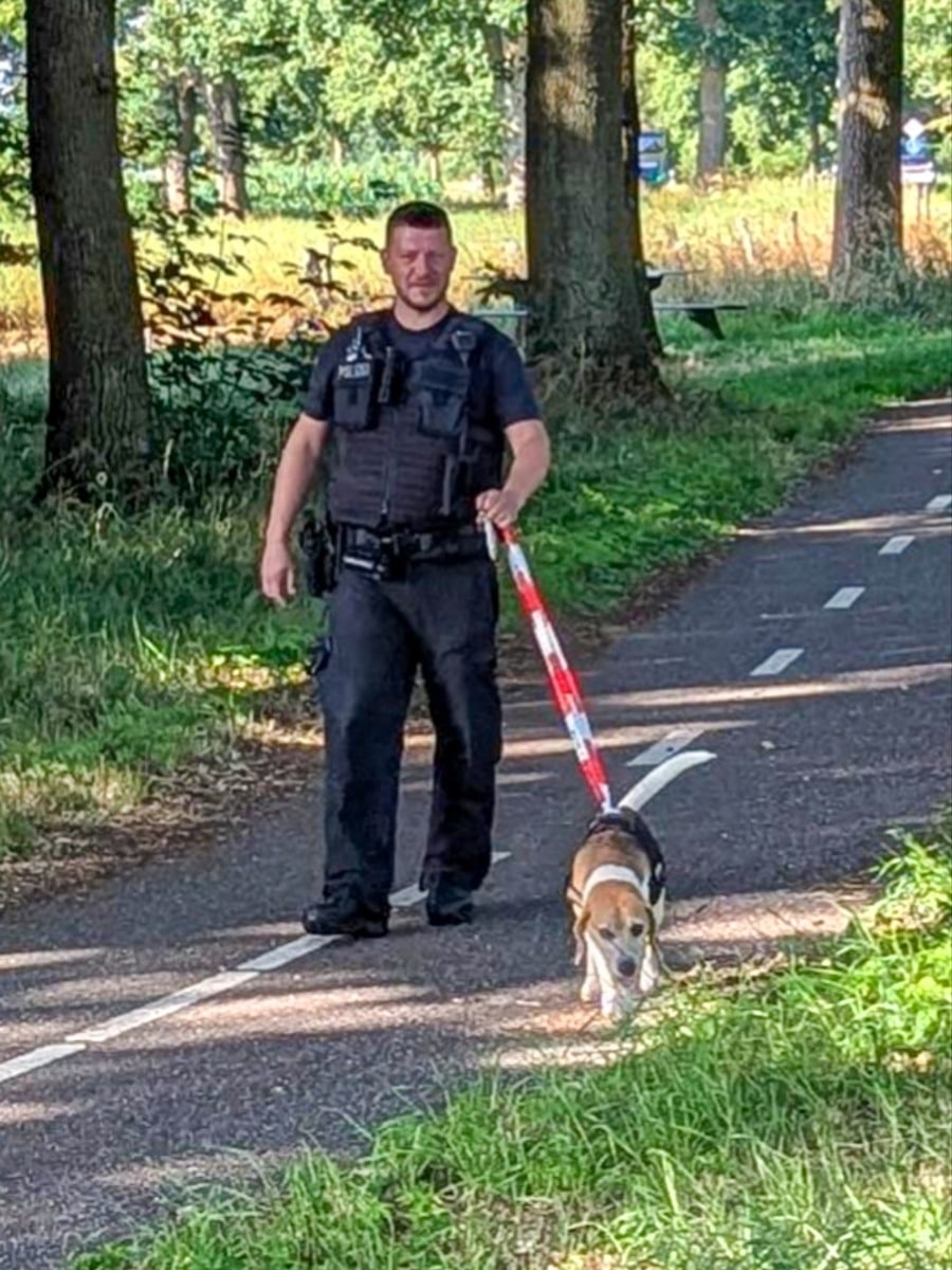 Bundespolizei rettet Hund