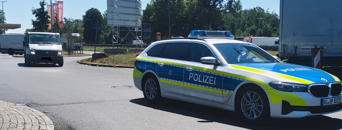 Kontrolle des Schwerlastverkehr