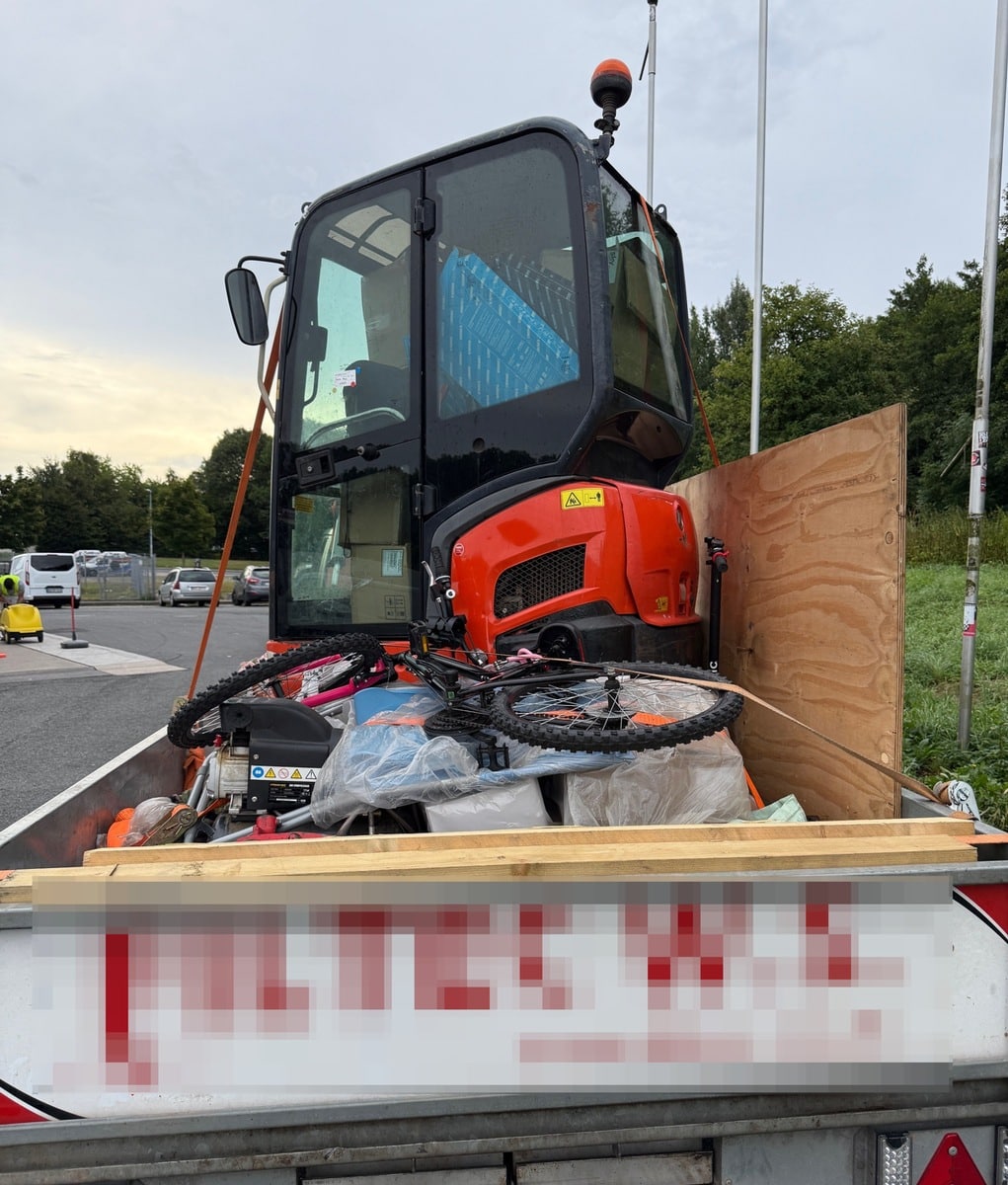 Mini Bagger Zoll Bielefeld