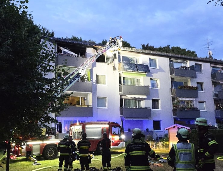 München Dachstuhl Brand