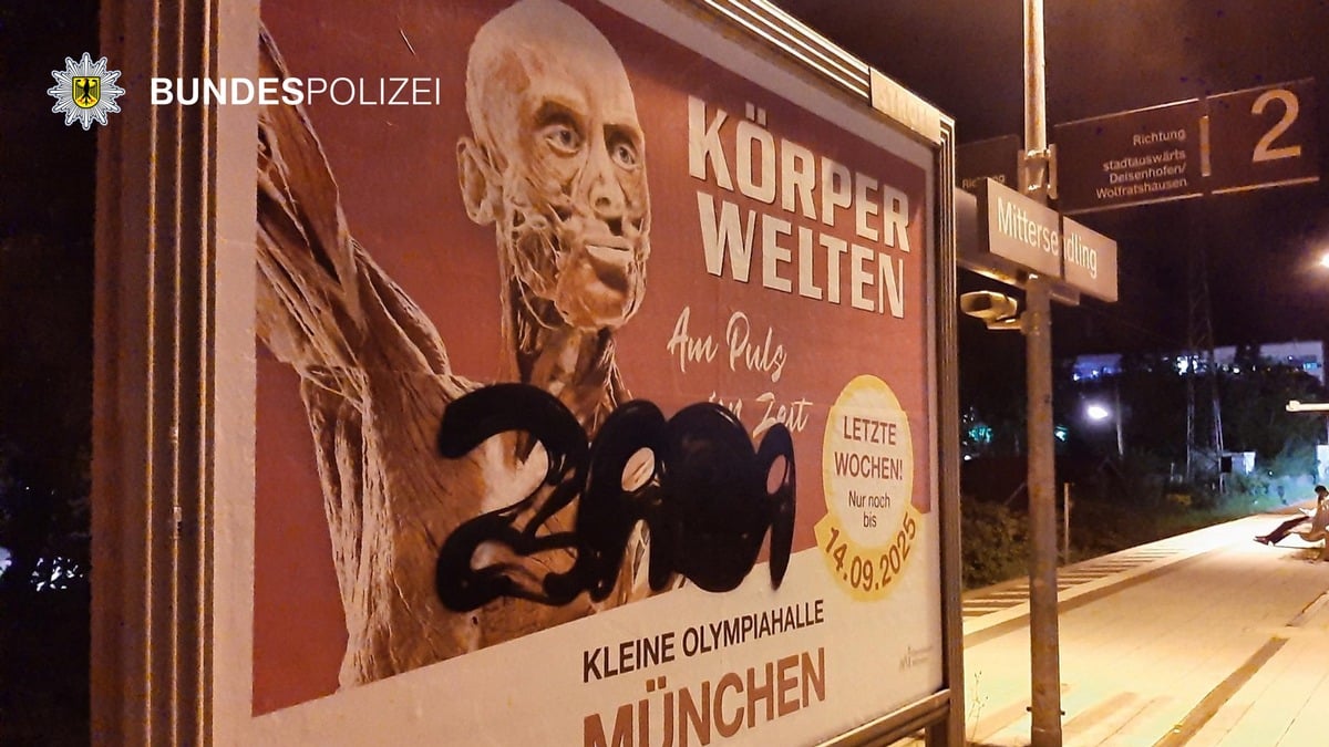 Graffiti-Täter Bundespolizei München