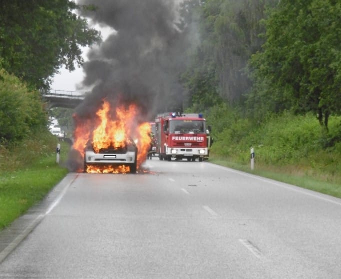 Fahrzeugbrand Wacken