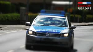 spektakulärer Verkehrsunfall in der Bahnhofstraße