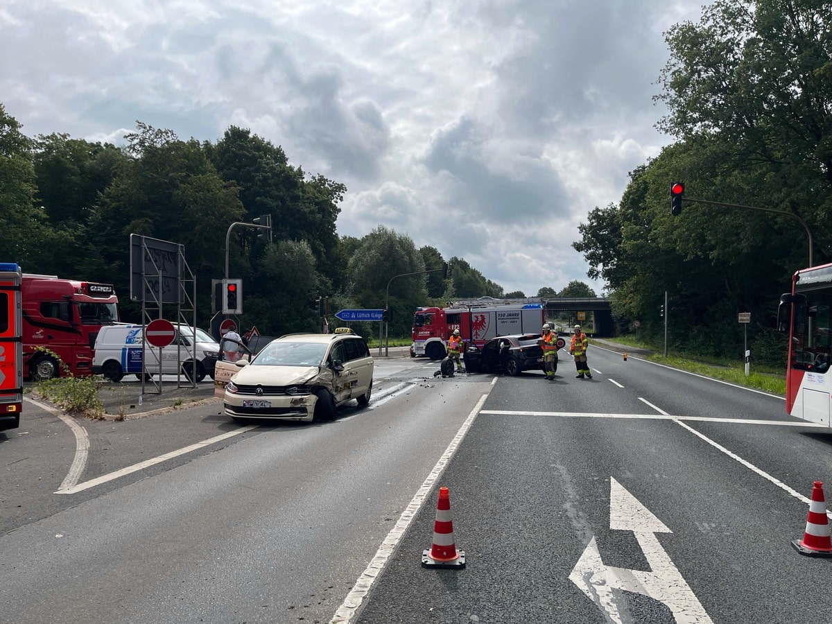 Unfall Aachen