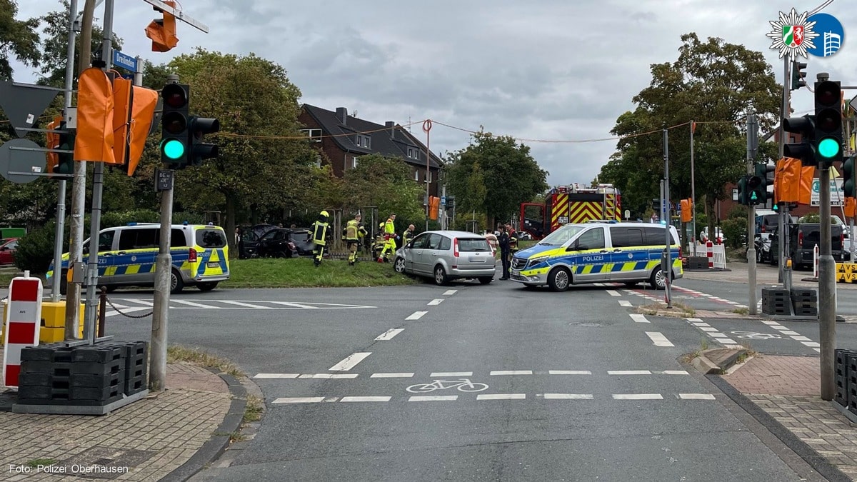 Unfall in Sterkrade