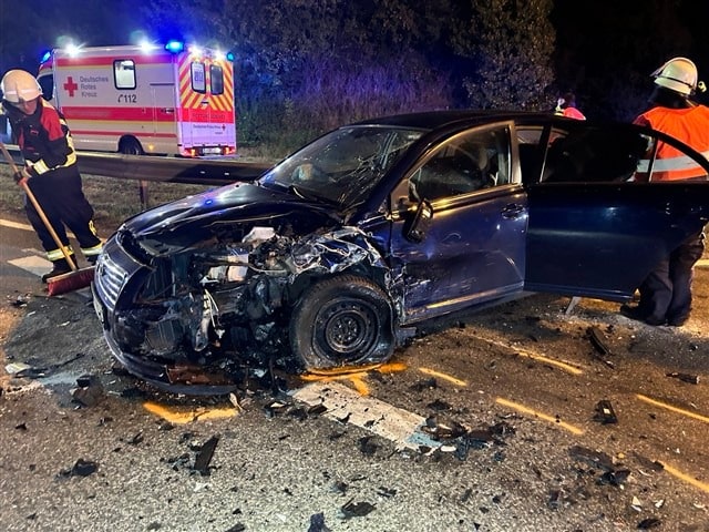 Abbiegeunfall auf der B270