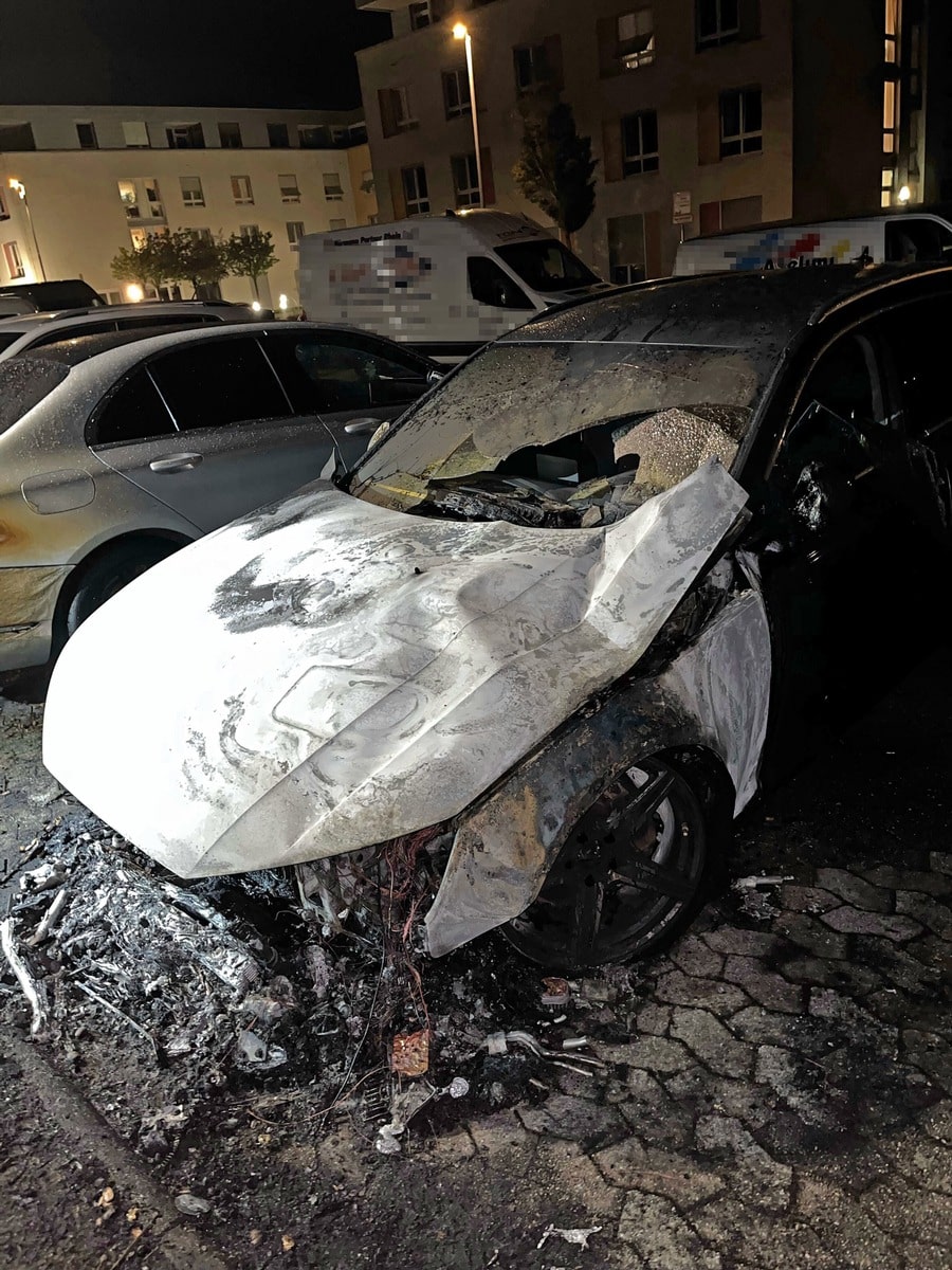 Brandstiftung in Monheim am Rhein