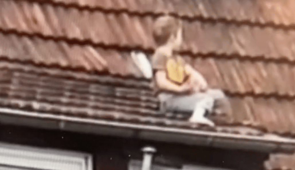 Kirn, Feuerwehr, Kinder, Dach, Rettung, 14 Meter, Drehleiter, Polizei, Bad Kreuznach, Einsatz