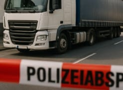 Lkw erfasst Fuรgรคnger in Fรผrth