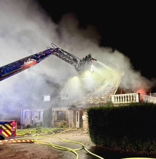 Massiver Wohnungsbrand in Recklinghausen-Ost