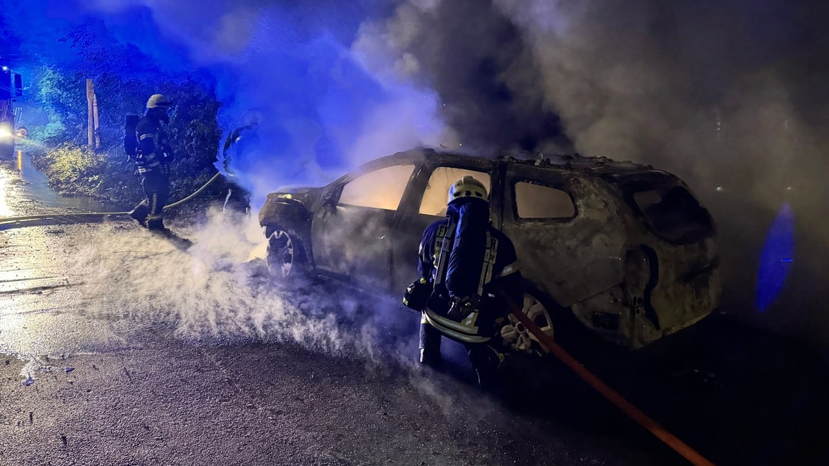 PKW-Brand Wienenbuschstraße