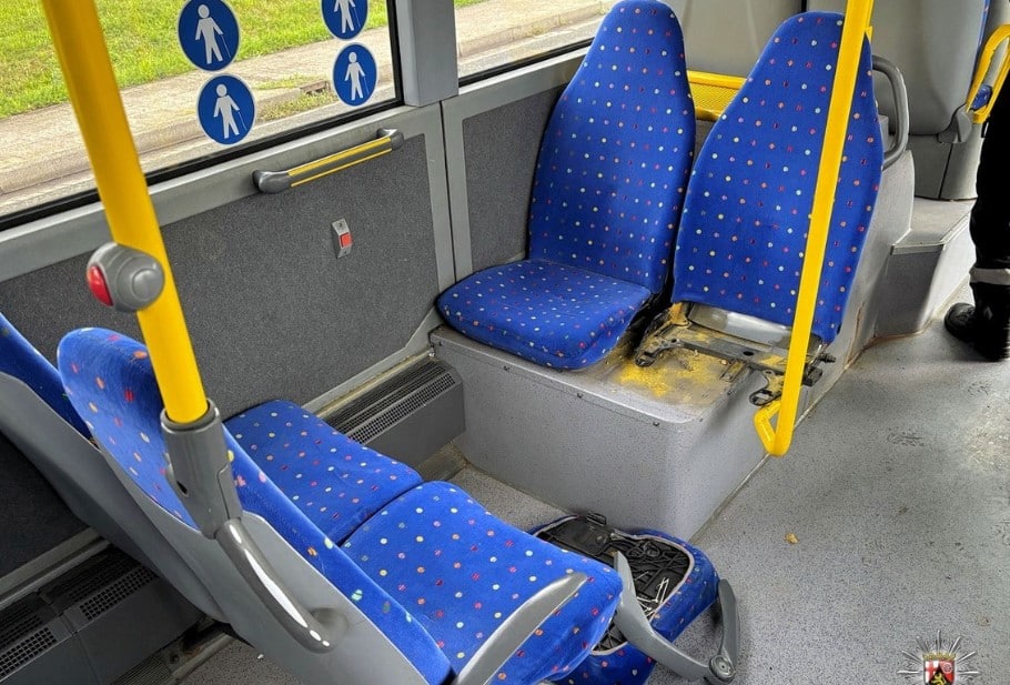 Schulbus in Kaiserslautern aus dem Verkehr gezogen