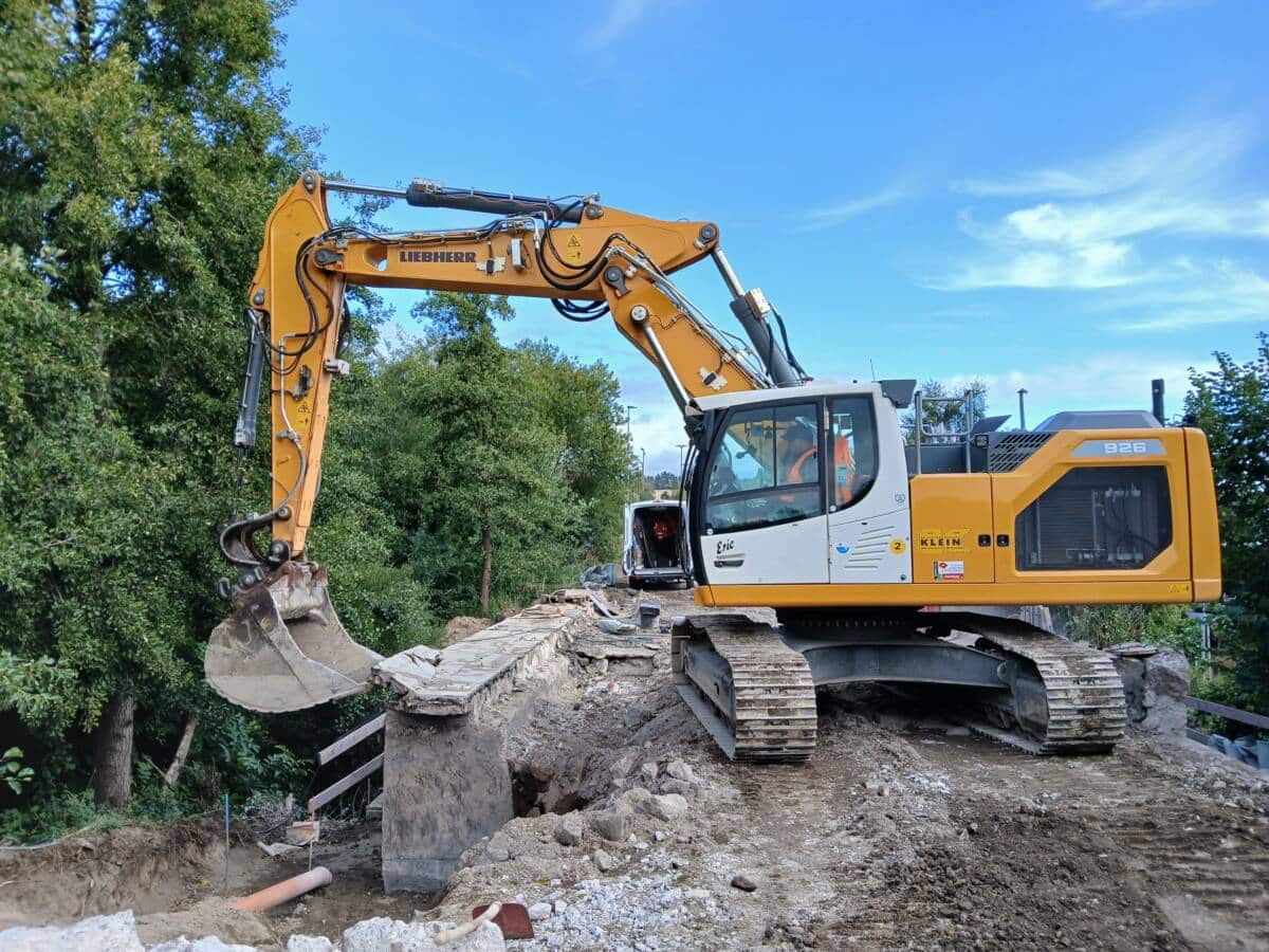Teilerneuerung der Mühlbachbrücke in Plaidt