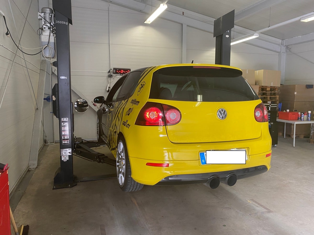 Manipulationen am VW Golf GTI