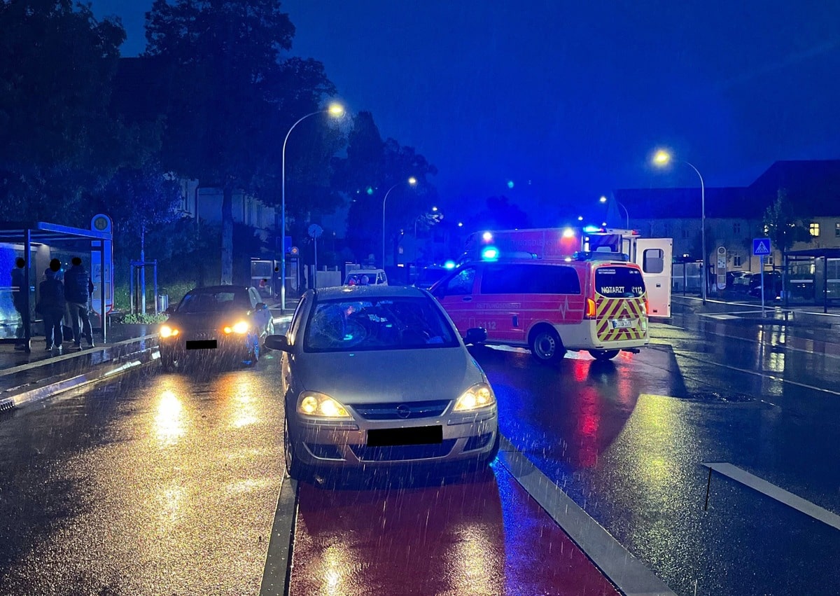 Schwerer Unfall am Zentralen Omnibusbahnhof