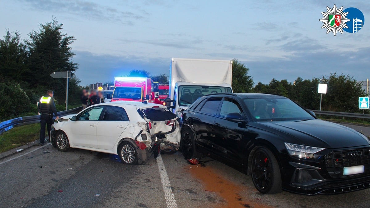 Verkehrsunfall A42 Oberhausen