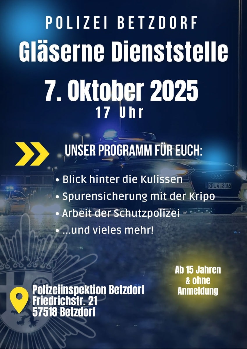 Infotag Polizei Betzdorf