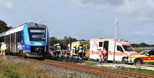 Unfall Bahnübergang Kutenholz